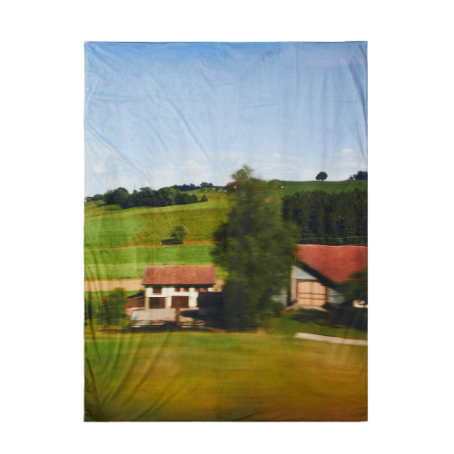 PHOTOZENIAGOODS Swiss Landscape Blanket (2Size)