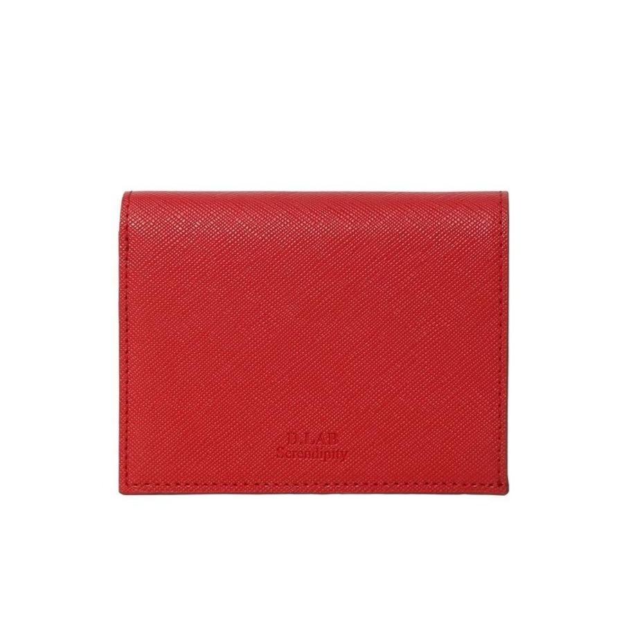 D.LAB Minette Half Wallet Red