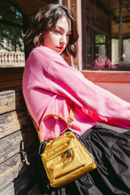 Load image into Gallery viewer, MARHEN.J Bready Bucket Bag Mustard Yellow
