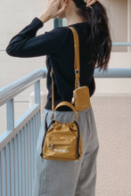 Load image into Gallery viewer, MARHEN.J Bready Bucket Bag Mustard Yellow
