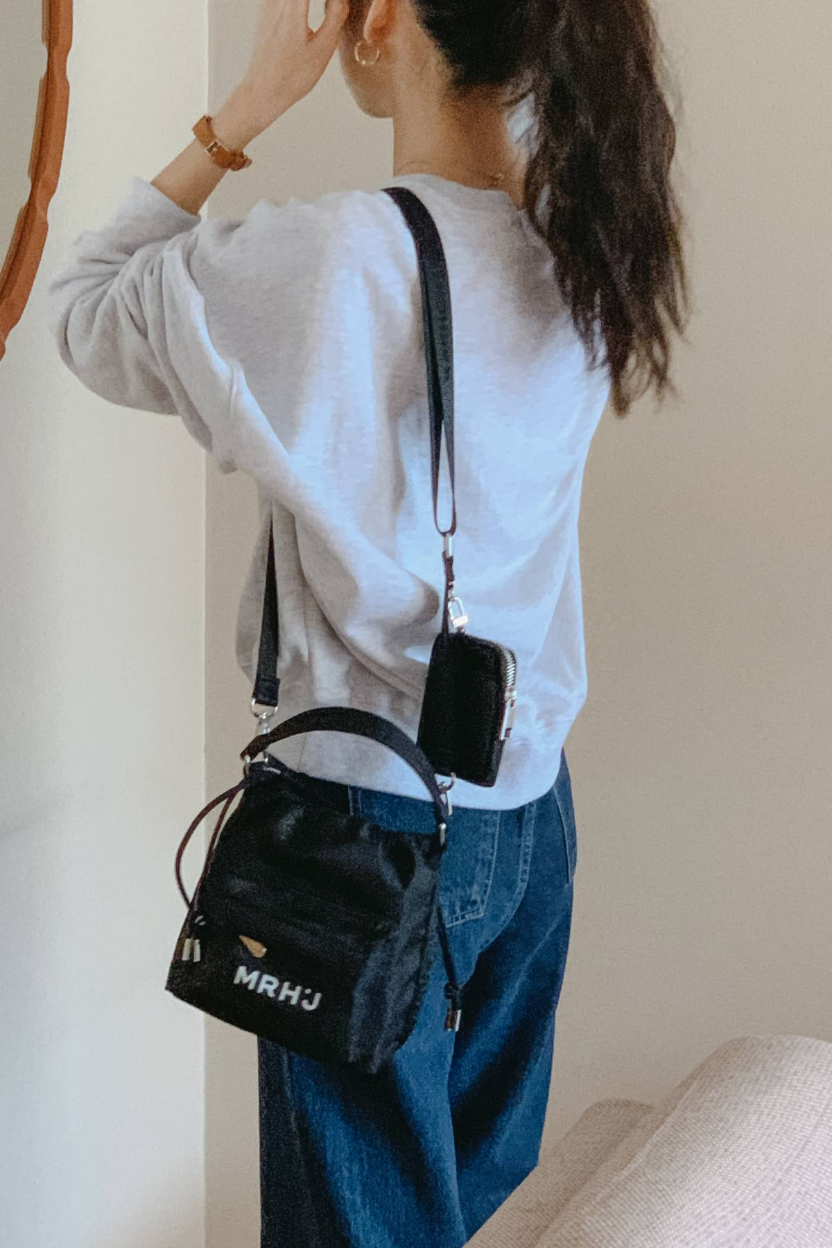 MARHEN.J Bready Bucket Bag All Black – NOTAG GLOBAL