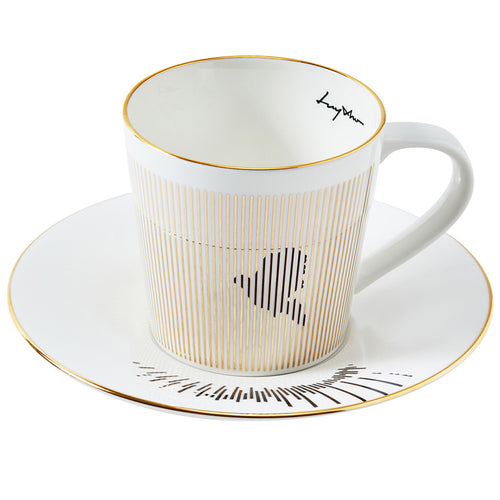 Set Café Coleccionista Juego Taza Y Platillo Luycho X Oyow - Diseño Artístico, Espejo, Hecho En Corea Taza Espejo Verano Set Café Coleccionista Juego Taza Y Platillo Luycho X Oyow - Diseño Artístico, Espejo, Hecho En Corea Taza Espejo Verano